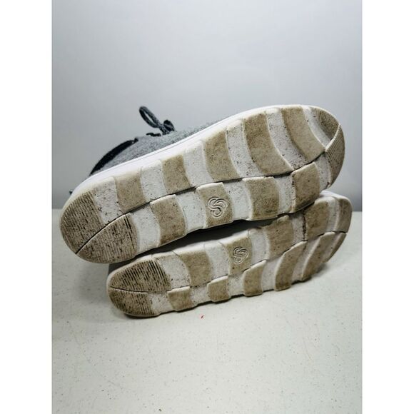 Clarks Step Explore Hi mens Ankle Boot Gray Felt Synthetic Sz-8.5 M US - Picture 5 of 6